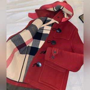 Burberry men peacoat